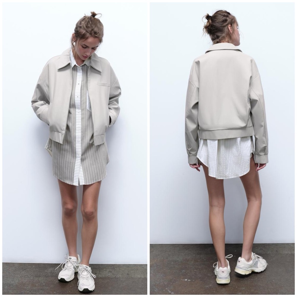 ZARA ~ ZIP-UP JACKET